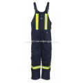 Men`s Navy FR Falher Bib Pants Overalls